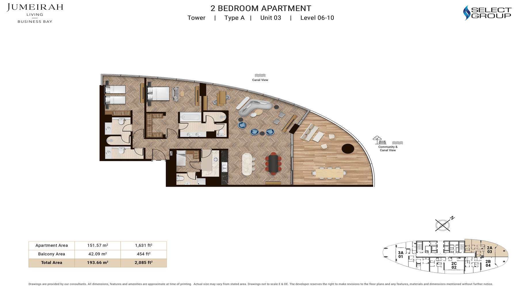 2 Bedroom